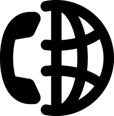 Global Conference Call Stencil Svg Design File, Free Vectors File